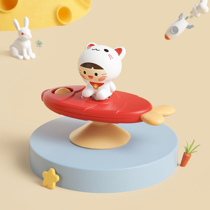 Montessori Saugnapf Spinner – Rotierendes Lernspielzeug