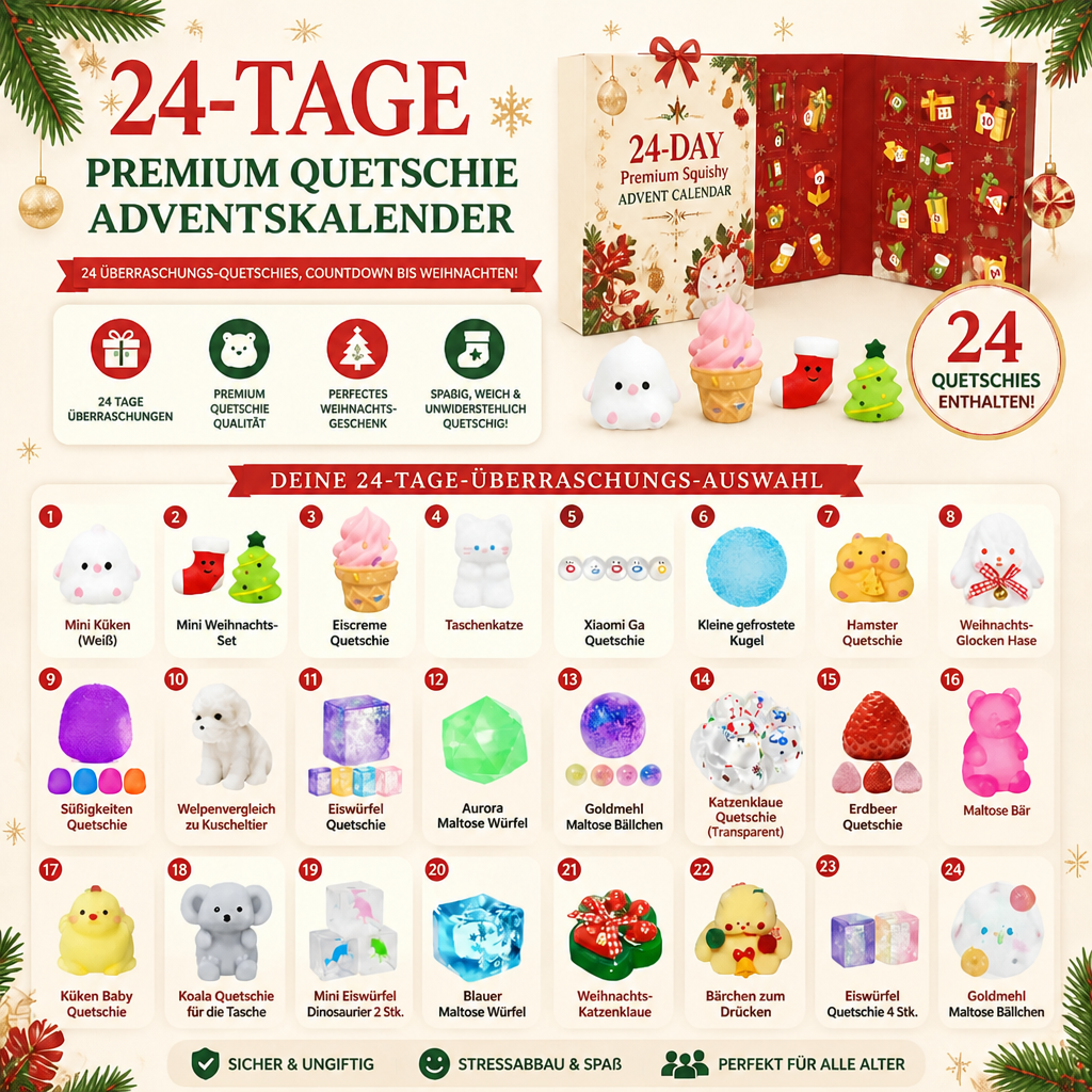 24-Tage-Premium-Squishy-Adventskalender