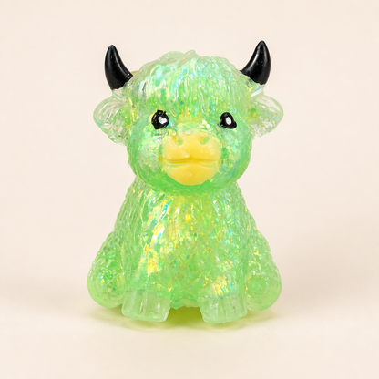 Mini-Highland-Rind-Squishy als Anti-Stress-Spielzeug