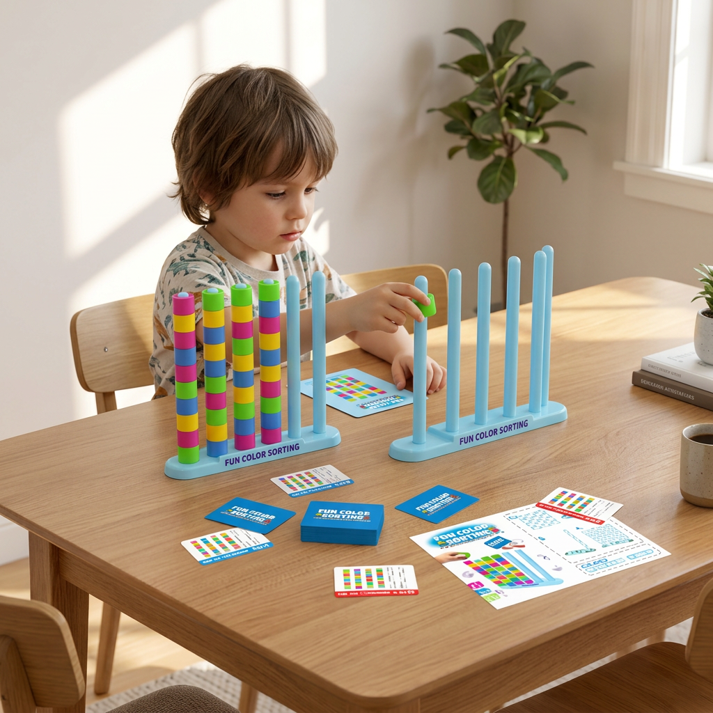 Color Stack Challenge – Rasantes Farbzuordnungsspiel für Partys und die ganze Familie