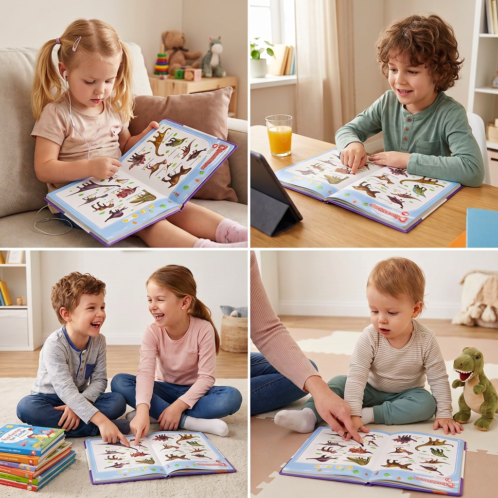 Sprechendes Englisch Lernbuch für Kinder