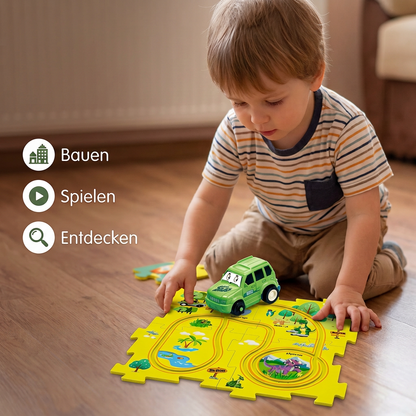 Bauen & Rennstrecke – Bauen, Spielen & Entdecken!