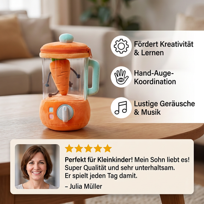 Lustiges Karotten-Kuschelspielzeug mit Mischfunktion für Kinder