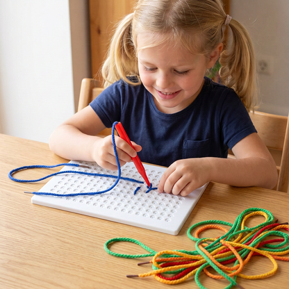 Kreatives Näh- und Stickspielset für Kinder