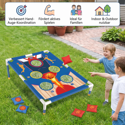 Sandsack Wurfspiel Set – Indoor & Outdoor Familienspiel