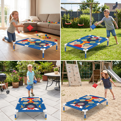 Sandsack Wurfspiel Set – Indoor & Outdoor Familienspiel