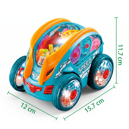 Leuchtendes Purzelbaum Spielauto