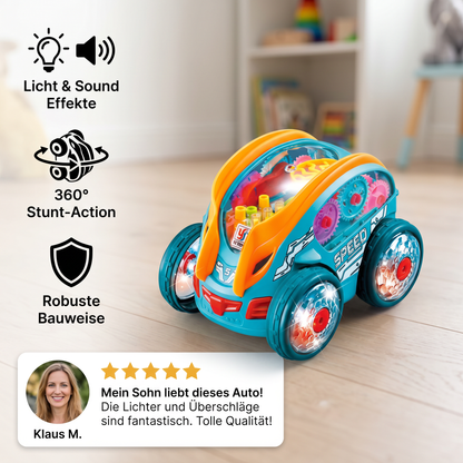 Leuchtendes Purzelbaum Spielauto