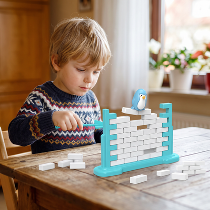 Pinguin Eiswand Balance Familien Spiel