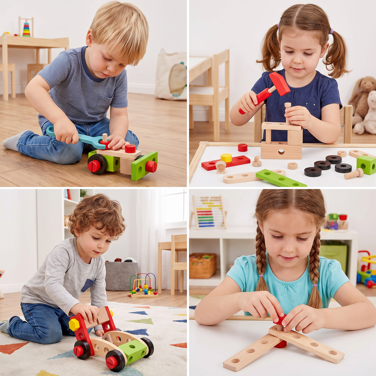 Kleines Werkzeugset für Baumeister – Das perfekte DIY-Spielset für Kinder!