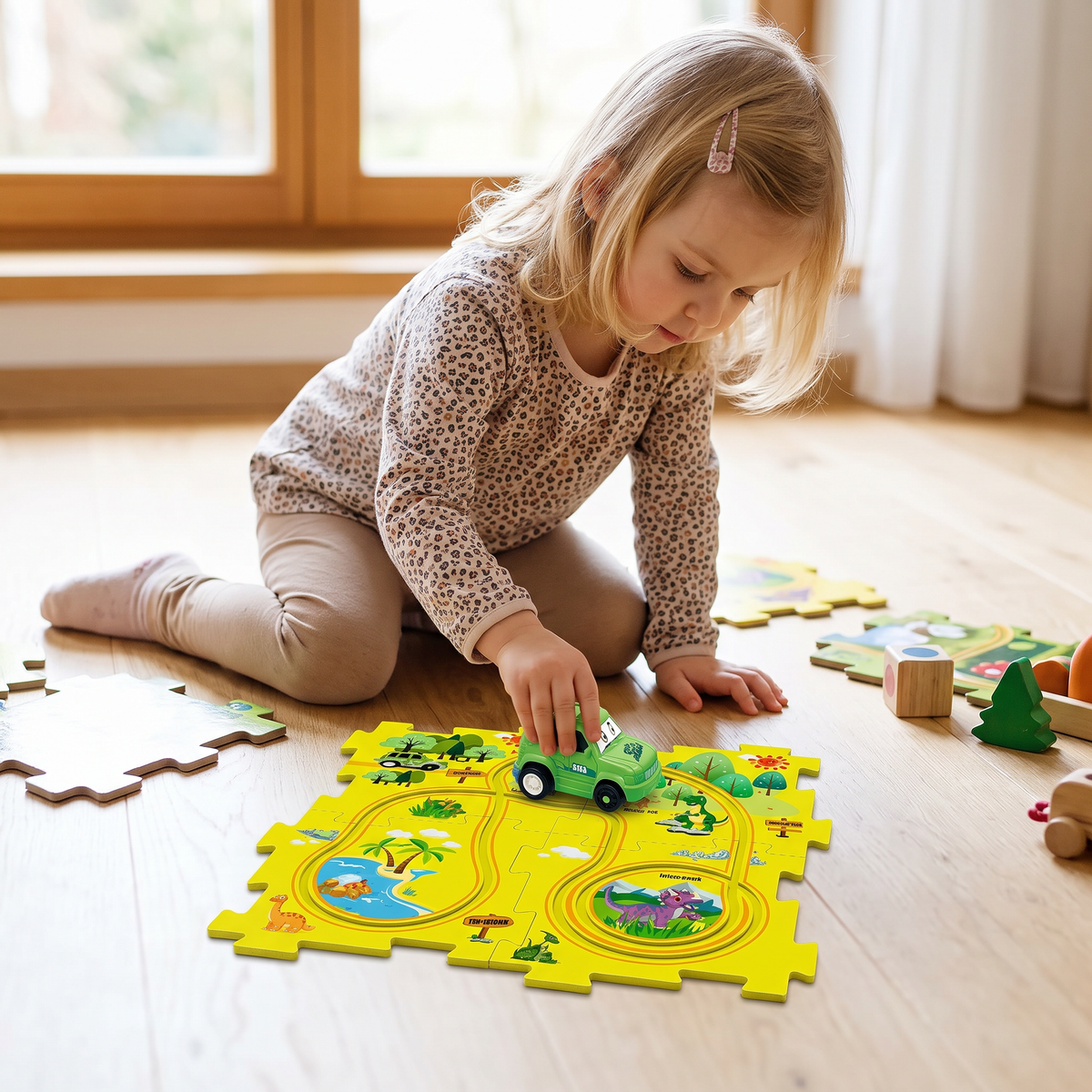 Bauen & Rennstrecke – Bauen, Spielen & Entdecken!