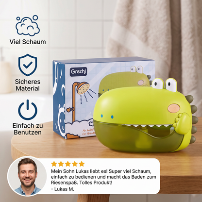 Dino Bubble Buddy – Spritziger Badespaß für kleine Dino-Fans!