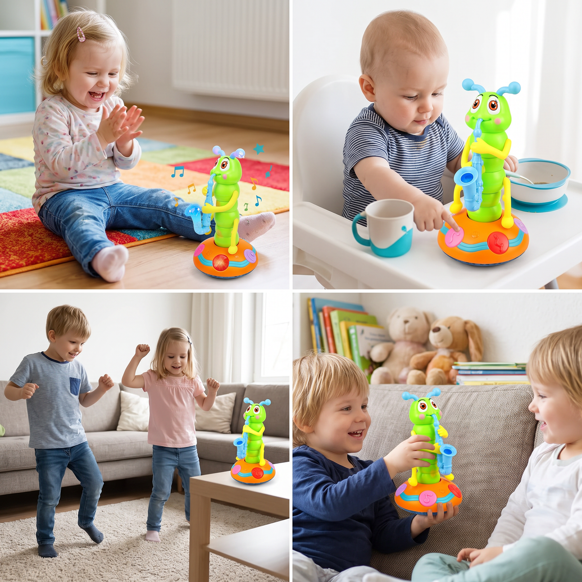 Groovy Wackel-Raupe – Tanzender Musikspaß für Kinder!