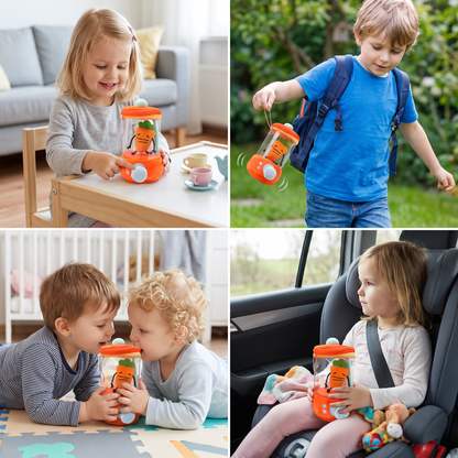Lustiges Karotten-Kuschelspielzeug mit Mischfunktion für Kinder