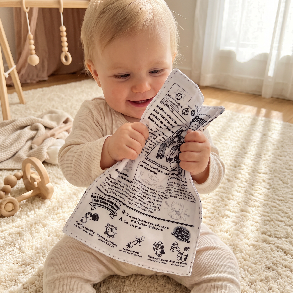 Knister-Zeitung für Babys