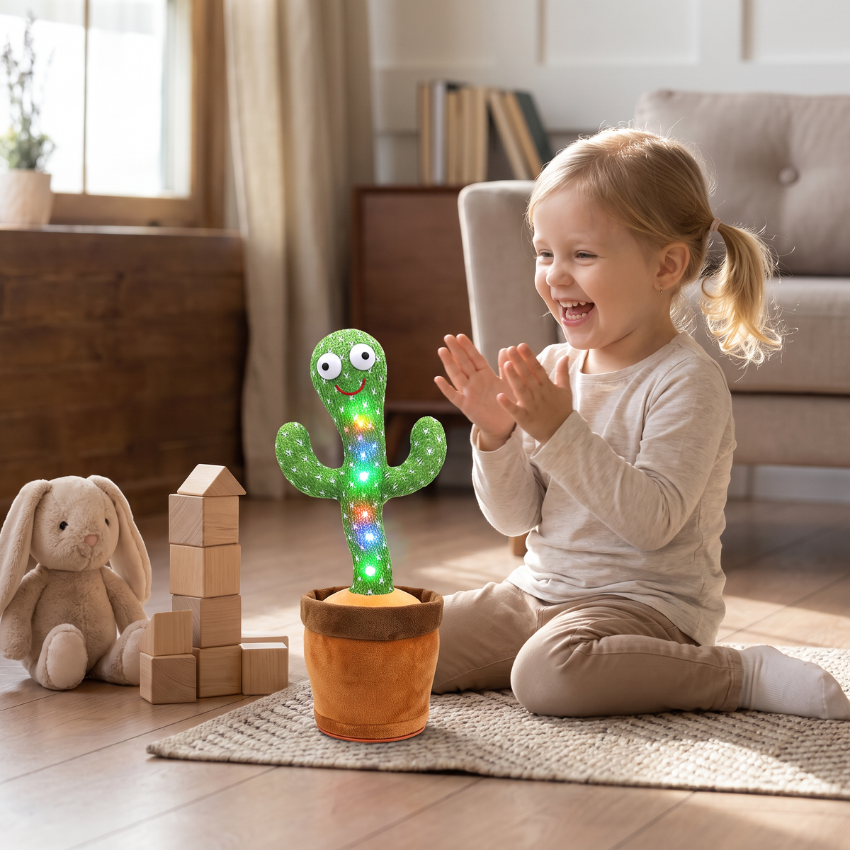 Sprechender Kaktus – Lustiges Spielzeug für Kinder