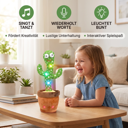 Sprechender Kaktus – Lustiges Spielzeug für Kinder
