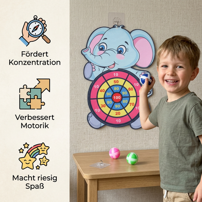 Niedliches Dartspiel für Kinder