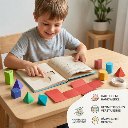 Interaktives Geometrie-Lernbuch für Kinder