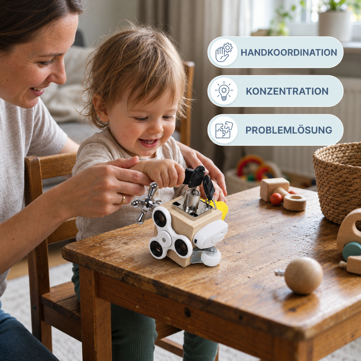 SmartCube – Montessori-Aktivitätswürfel