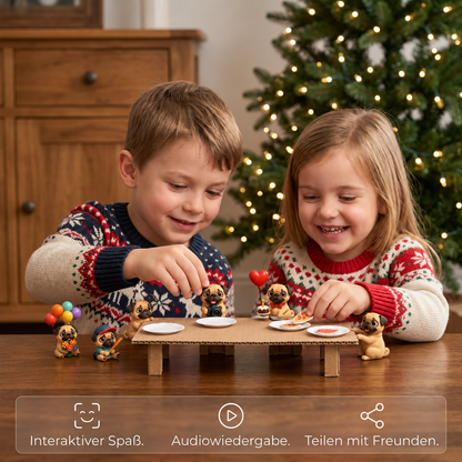 24-Tage Mops-Adventskalender mit Überraschungsfiguren