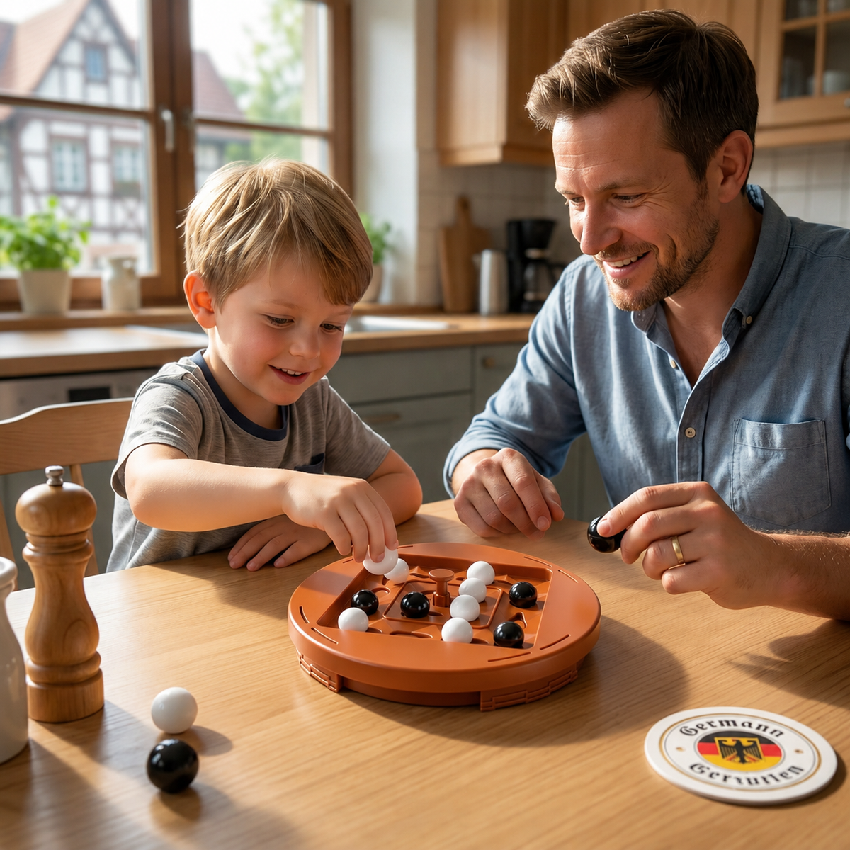TrackGame Strategiespiel – 4-in-einer-Reihe-Spiel