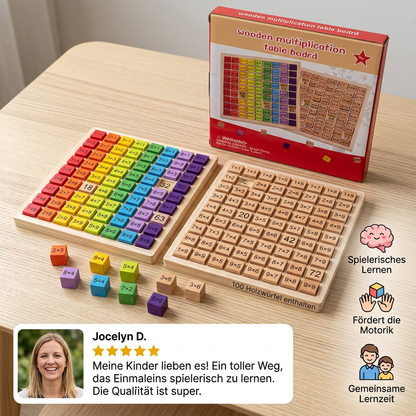 Math Master Board | Einfache und spielerische Art, das Einmaleins zu lernen