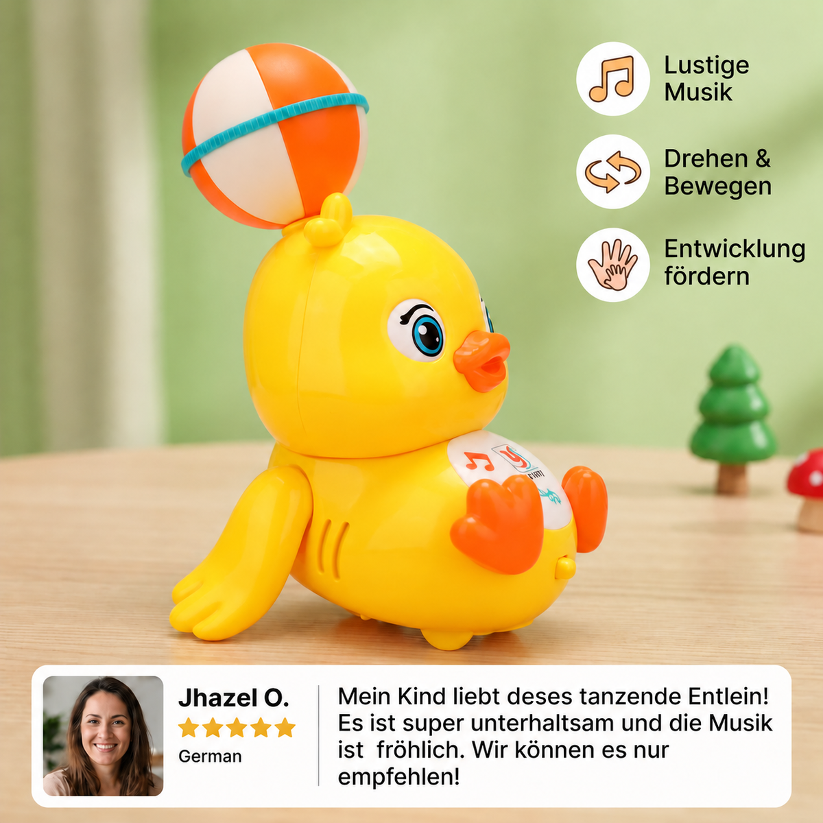 Breakdance-Ente – Kinderspielzeug