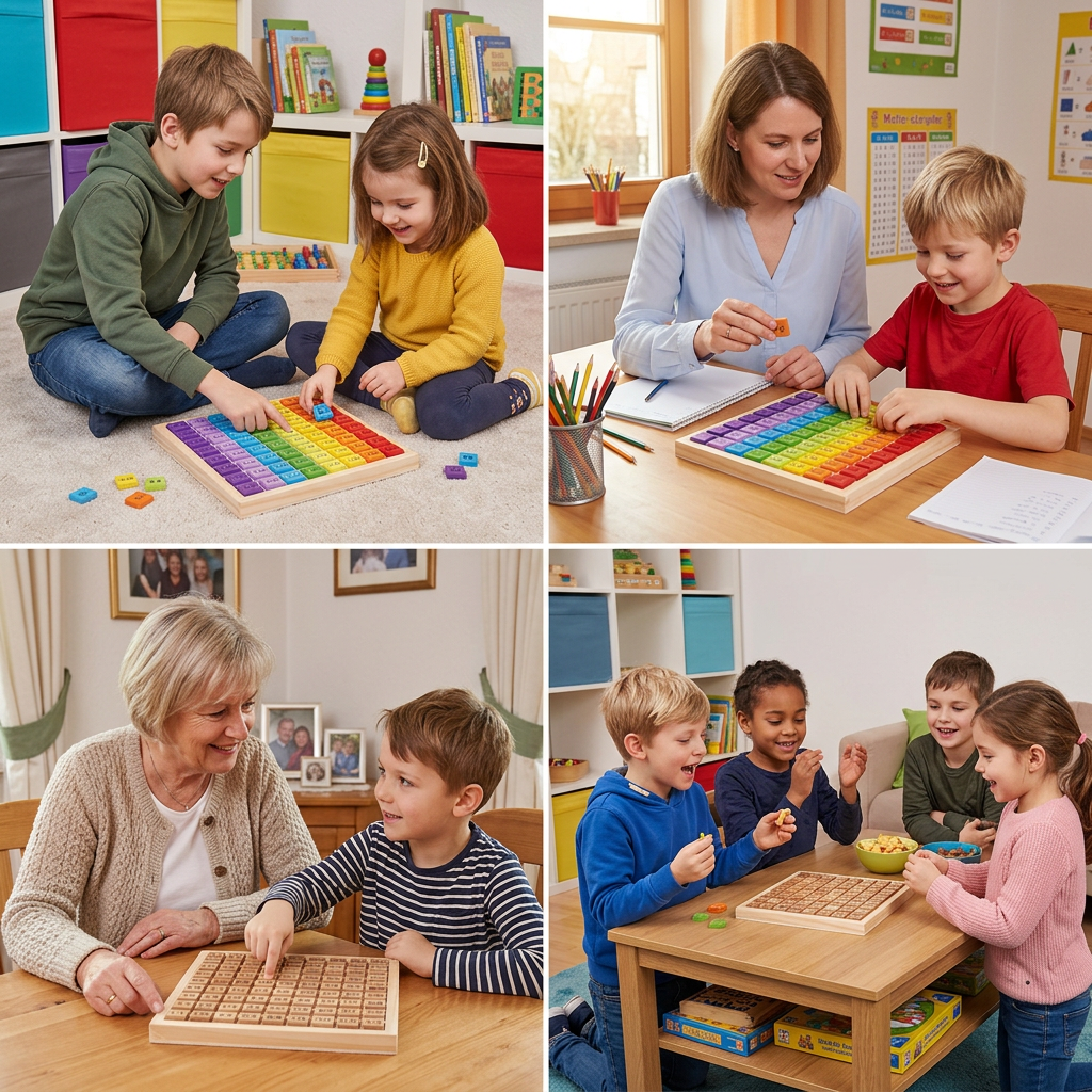 Math Master Board | Einfache und spielerische Art, das Einmaleins zu lernen