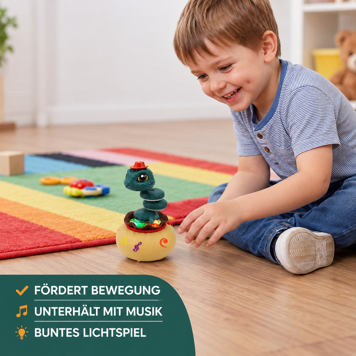 Tanzende Schlange Kinderspielzeug