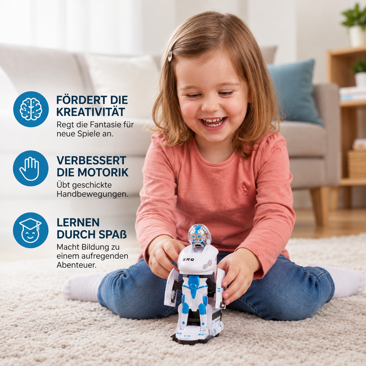 Transformierendes Roboter Zug Spielzeug