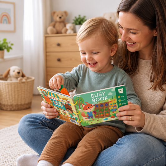 Sensorisches Montessori Beschäftigungsbuch