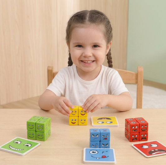 MindCraft | Puzzle zur Gesichtsausdruck-Erkennung für Kinder