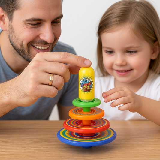 Stapelbares Kreiselspielzeug