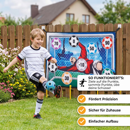 Sichere Fußball Ziel Schusswand für Zuhause