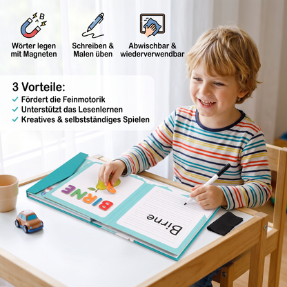 Montessori Kreatives Alphabet Lern und Mal Beschäftigungsbuch für Babys