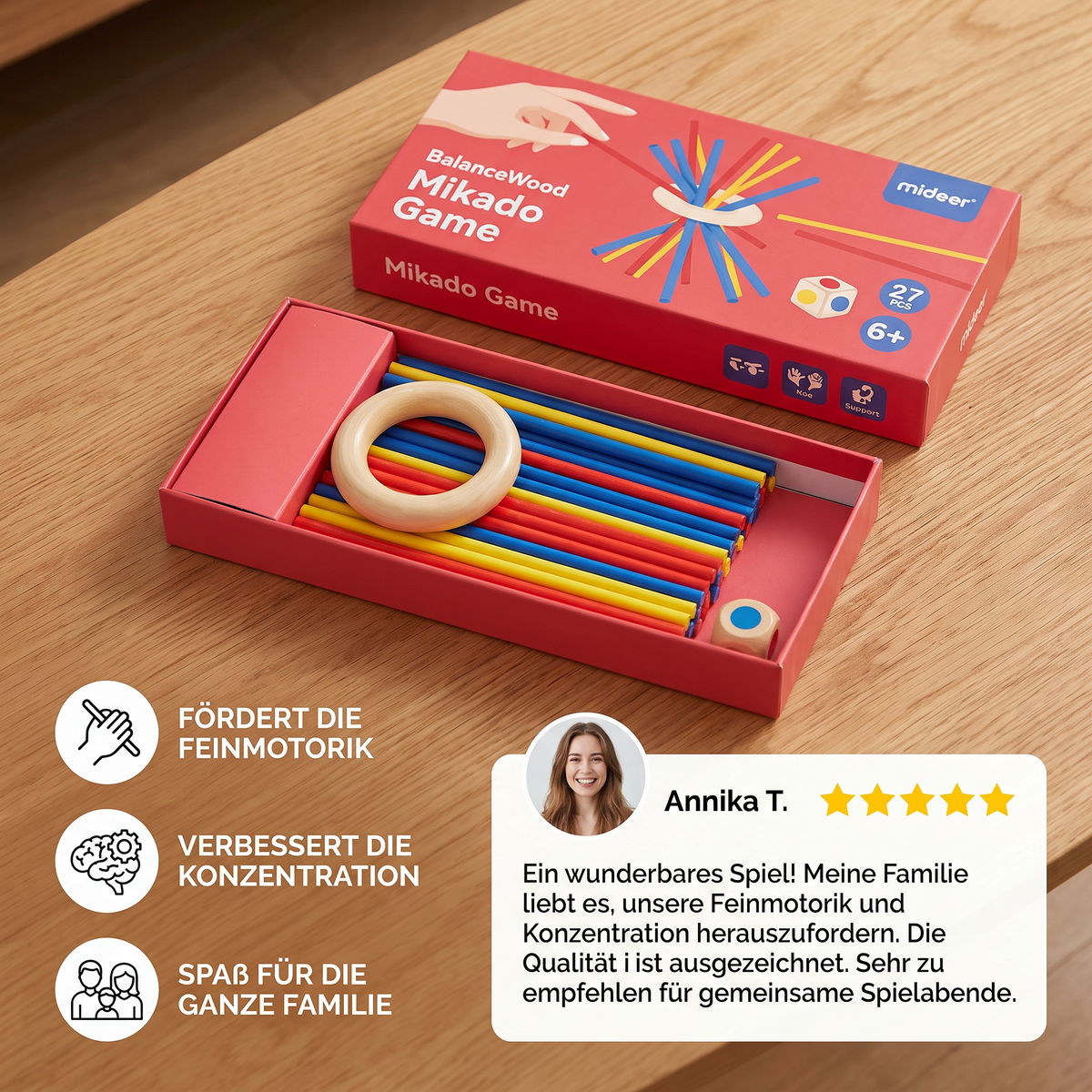 BalanceWood – Mikado-Spiel