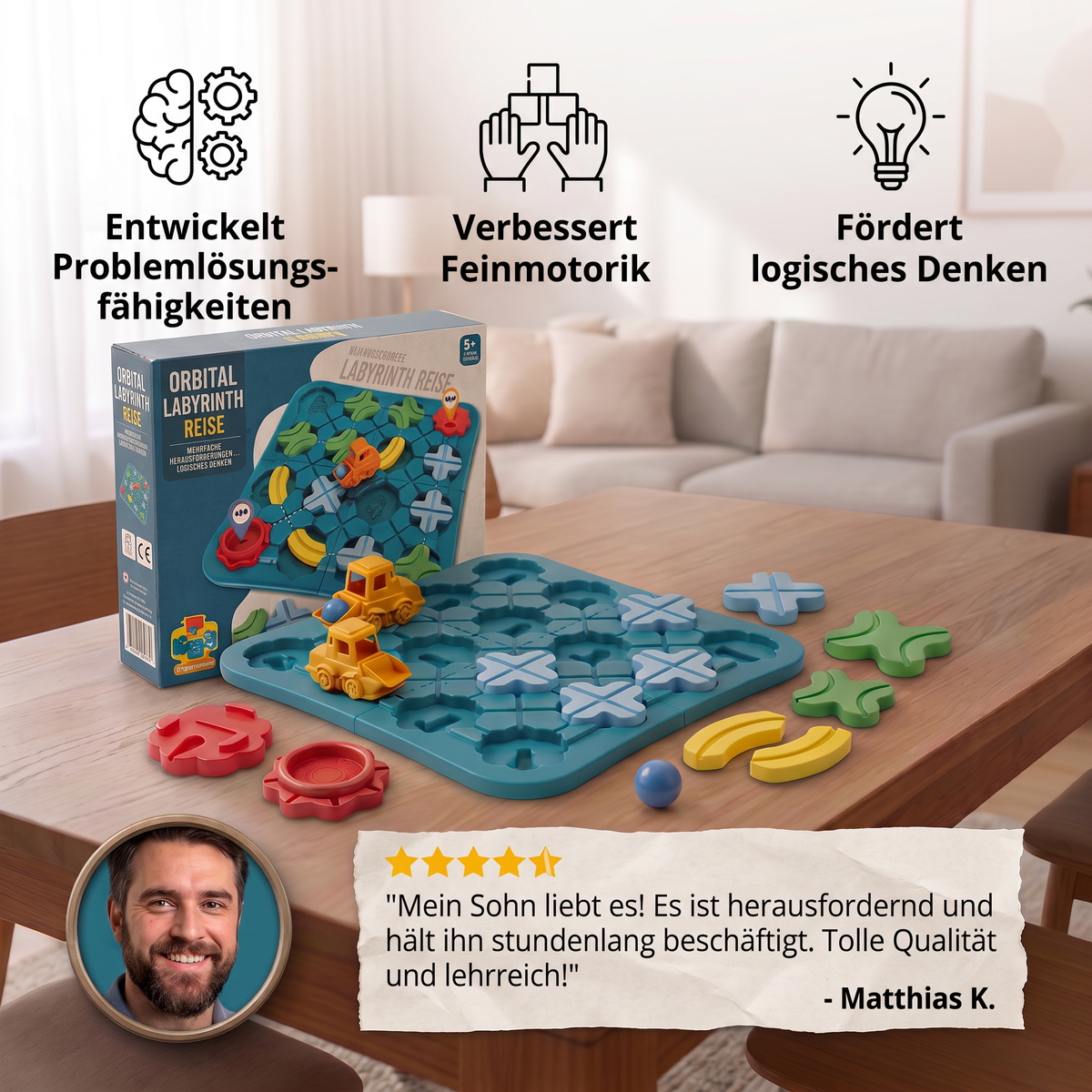 Montessori Straßenpuzzle