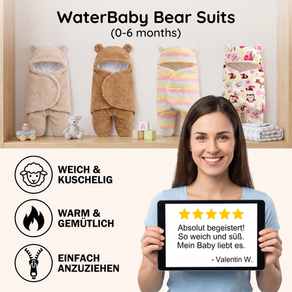 Baby-Bärenanzug für 0–6 Monate