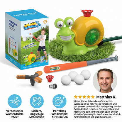 Wassersprinkler-Baseballspielzeug