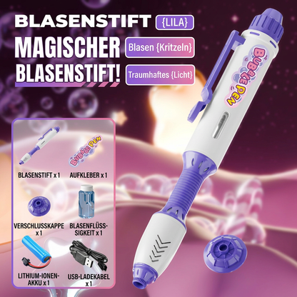 Magic Bubble Blaster Pen – Automatischer Seifenblasenstab für Kinder