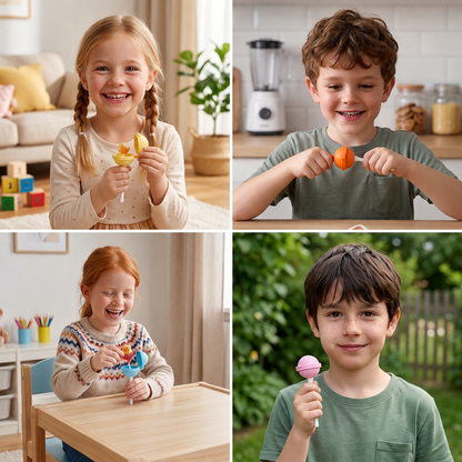 Lollipop Eisform zum selber machen im 4er Pack