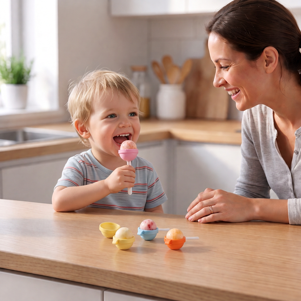 Lollipop Eisform zum selber machen im 4er Pack