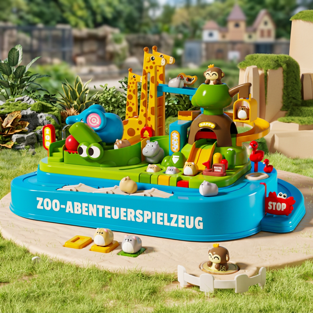 Zoo Abenteuer Schienenspielzeug