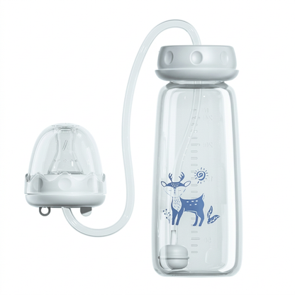 Freihändige Baby Trinkflasche zum Füttern