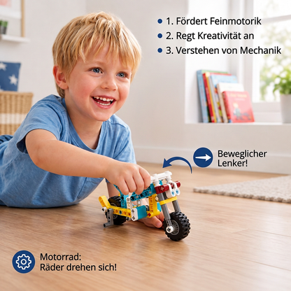 3in1 Wissenschaft und Technik Baustein Spielset