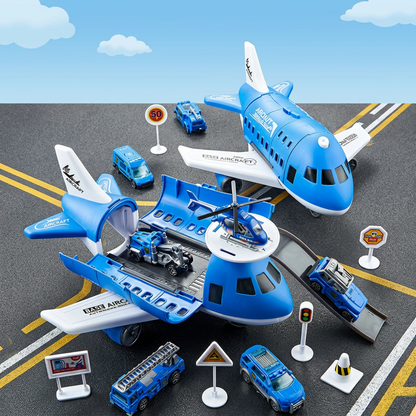 Flugzeug und Fahrzeug Spiel Set