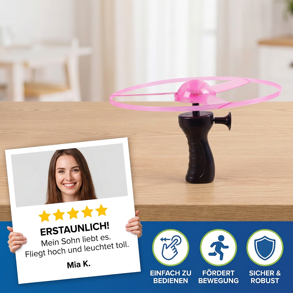 Geniales Decken Ufo Spielzeug