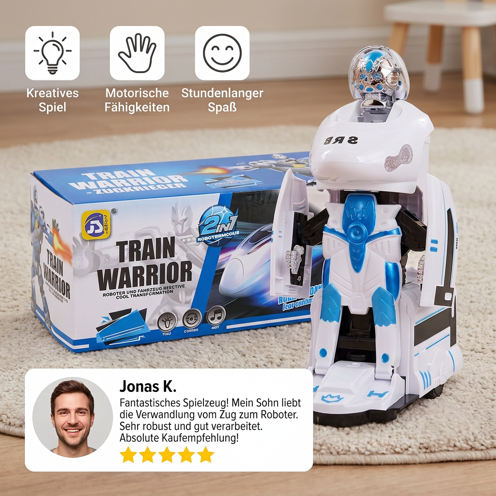 Transformierendes Roboter Zug Spielzeug