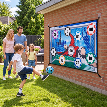 Sichere Fußball Ziel Schusswand für Zuhause
